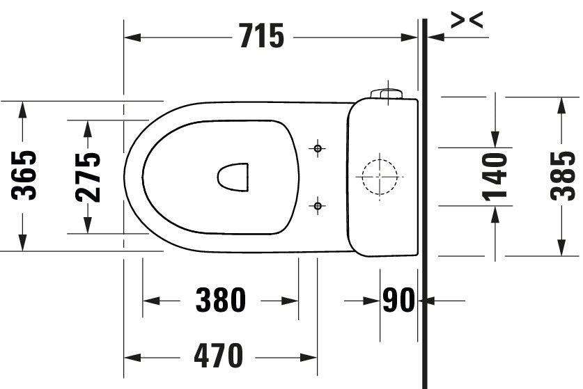 Duravit Duravit No.1 Toilet seat