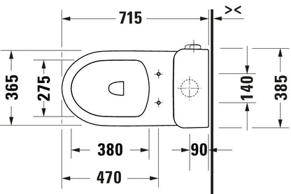 Duravit Duravit No.1 Toilet seat