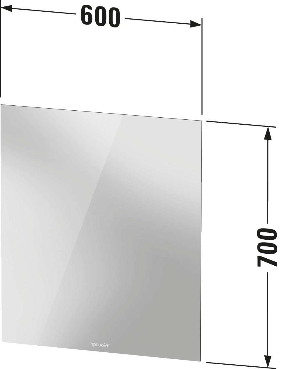 Duravit Light & mirror Mirror