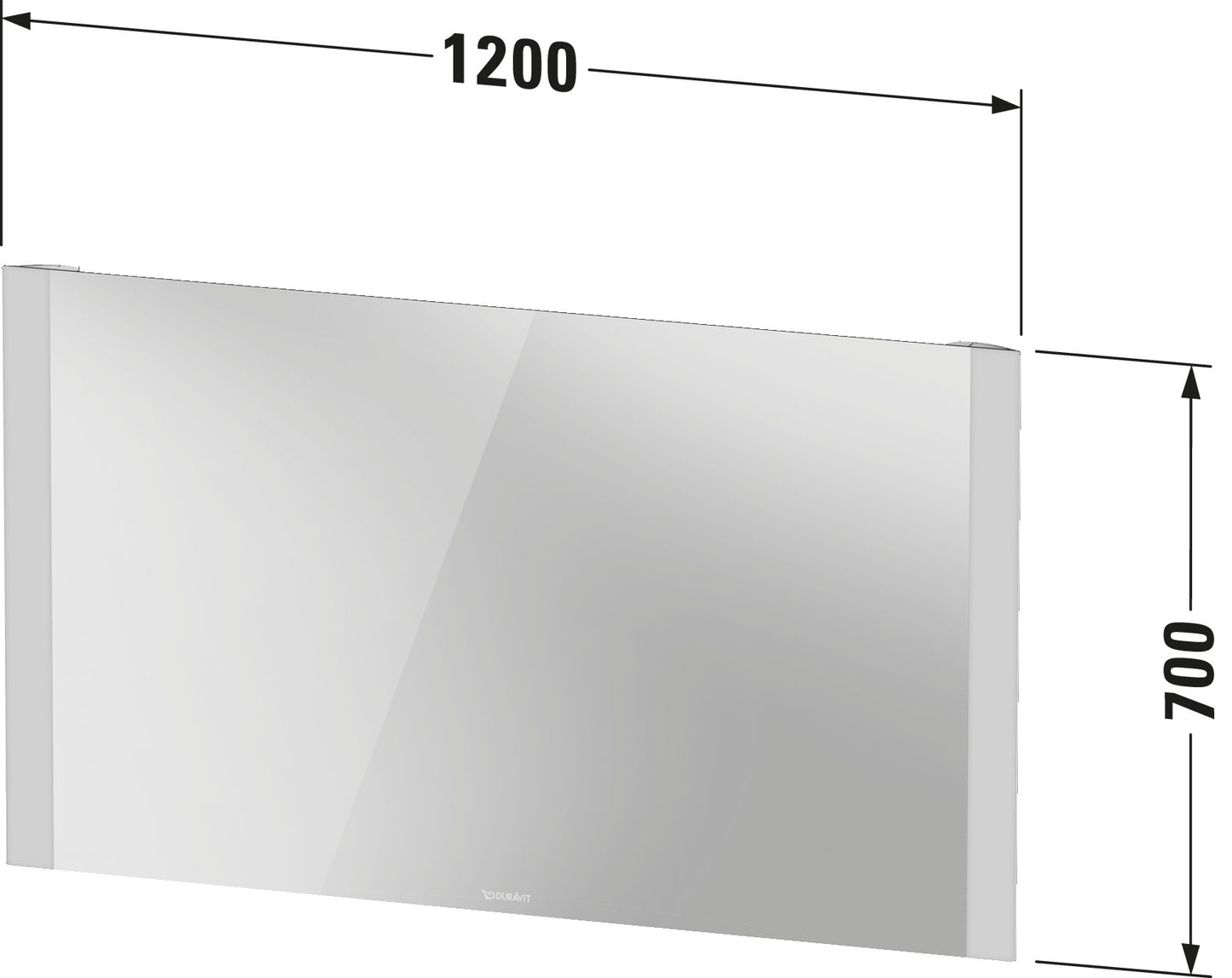 Duravit Light & mirror Mirror