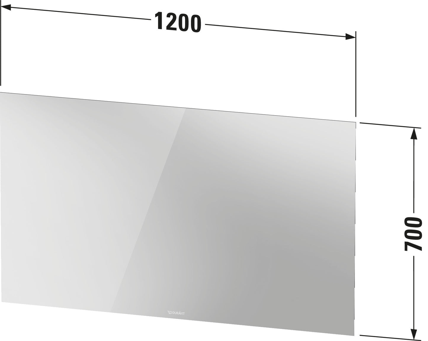 Duravit Light & mirror Mirror