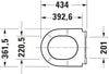 Duravit D-Neo Toilet seat #002161