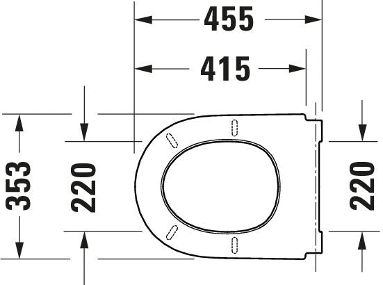 Duravit Qatego Toilet seat