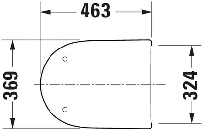 Duravit Qatego Toilet seat