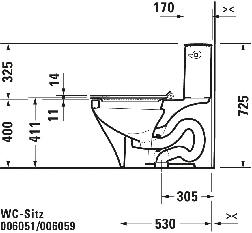 Duravit DuraStyle Toilet seat