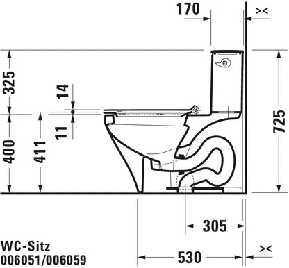 Duravit DuraStyle Toilet seat