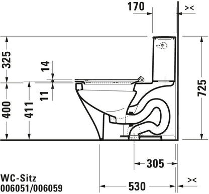 Duravit DuraStyle Toilet seat
