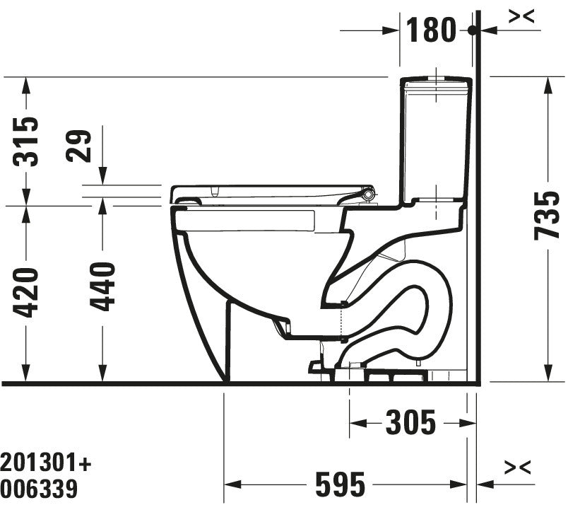 Duravit Universal Toilet seat