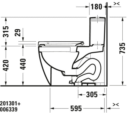 Duravit Universal Toilet seat