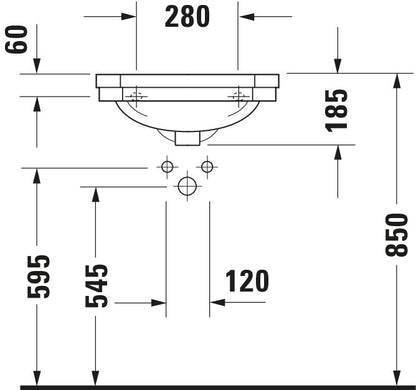 Duravit Series 1930 Hand basin