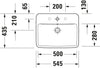 Duravit Duravit No.1 Built-in basin