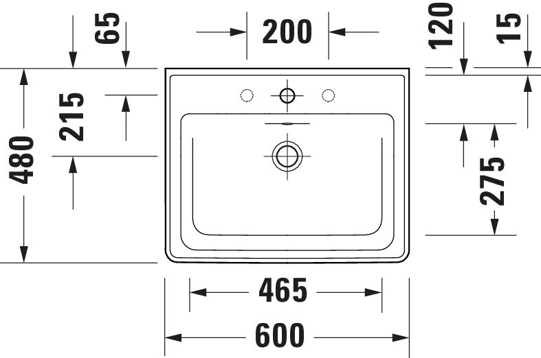 Duravit D-Neo Washbasin