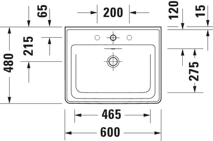Duravit D-Neo Washbasin