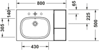 Duravit Aurena Washbasin