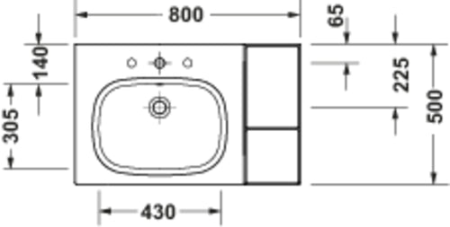 Duravit Aurena Washbasin