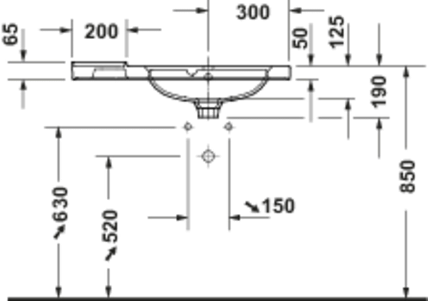 Duravit Aurena Washbasin