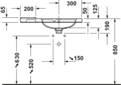 Duravit Aurena Washbasin