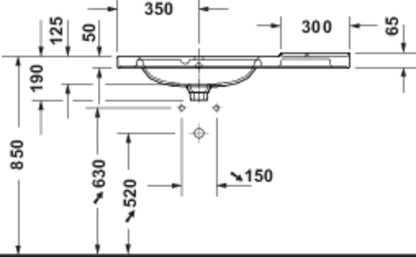 Duravit Aurena Washbasin