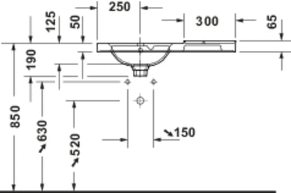 Duravit Aurena Washbasin