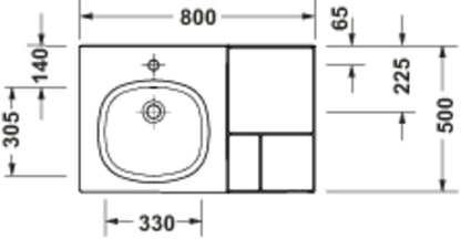 Duravit Aurena Washbasin