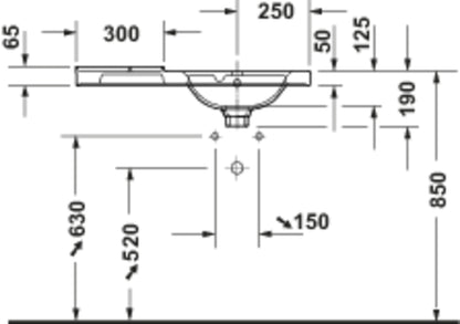 Duravit Aurena Washbasin