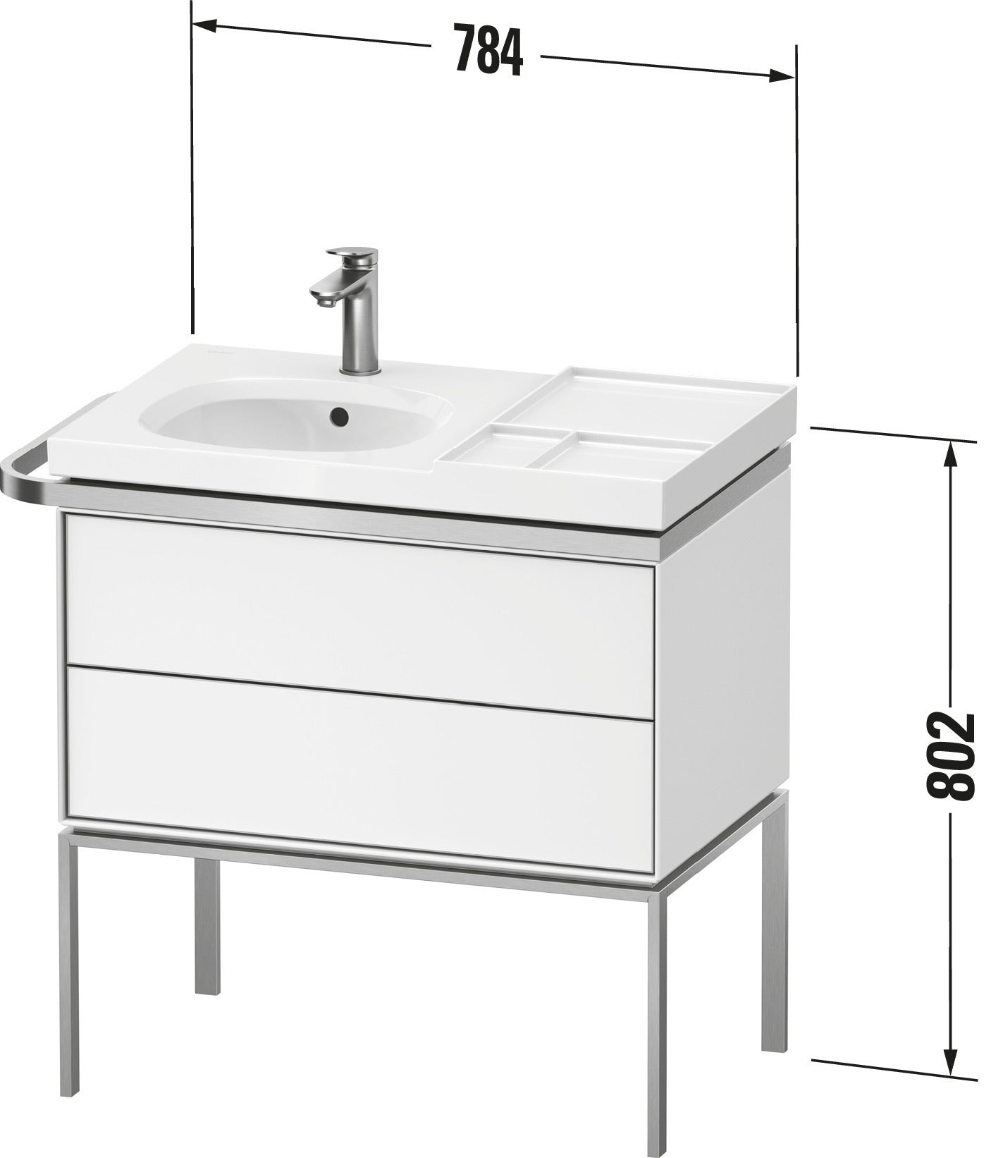 Duravit Aurena Vanity unit floorstanding