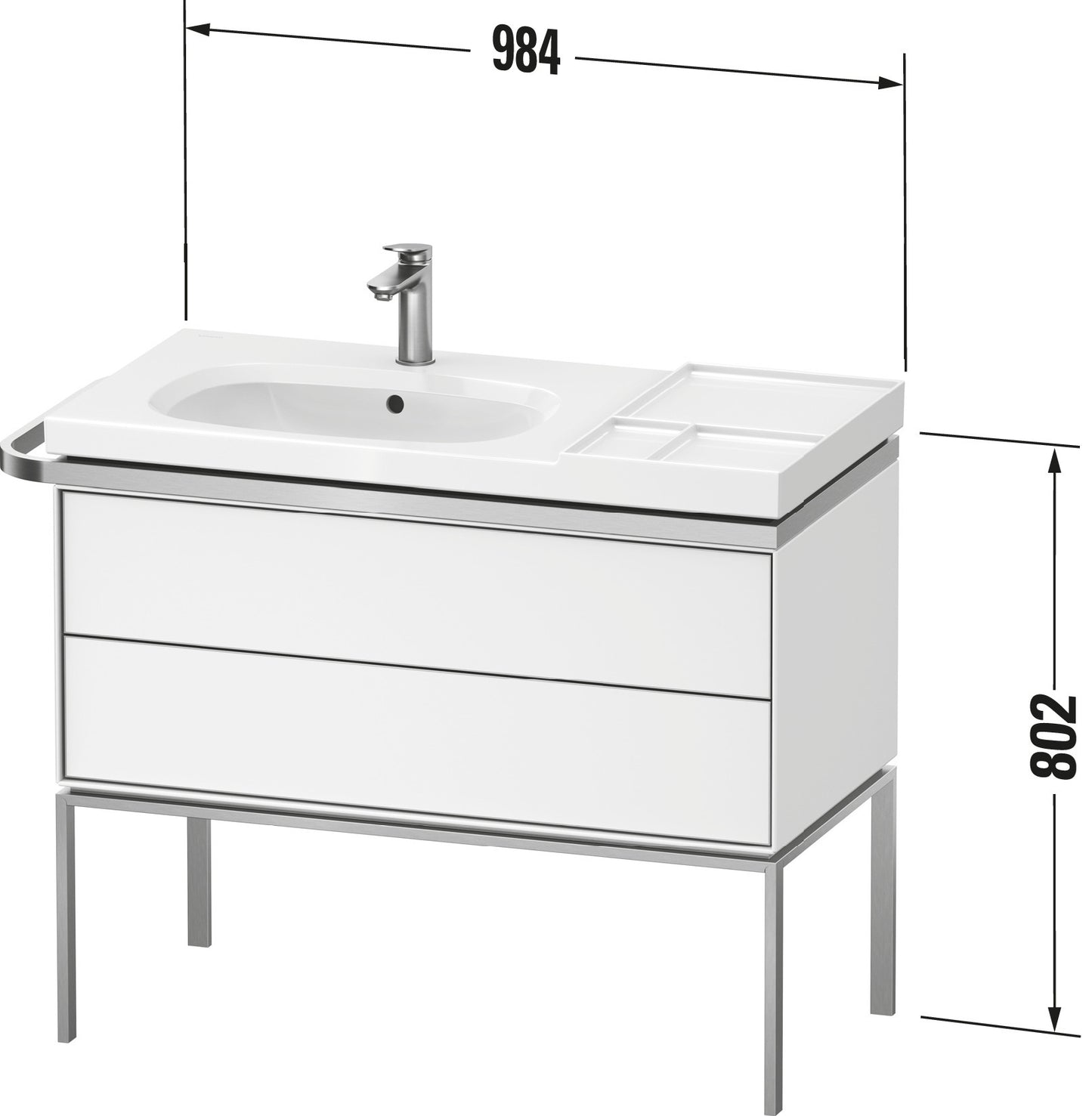 Duravit Aurena Vanity unit floorstanding