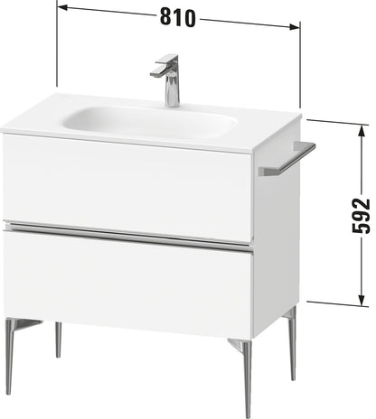 Duravit Sivida Vanity unit floorstanding