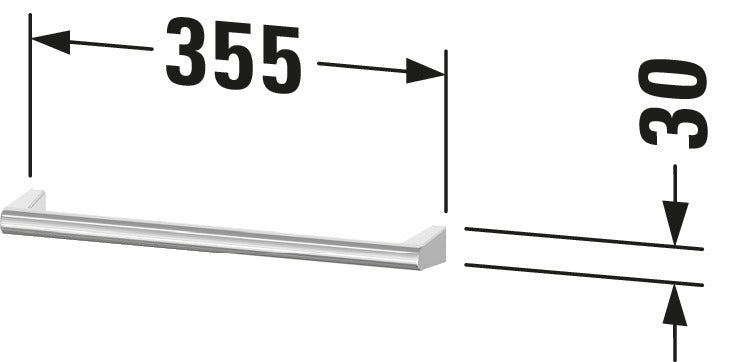 Duravit Sivida Towel rail