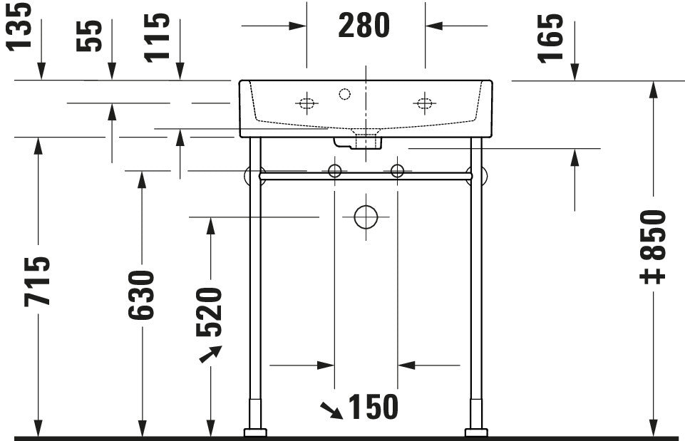 Duravit Vero Air Washbasin Compact