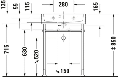 Duravit Vero Air Washbasin Compact