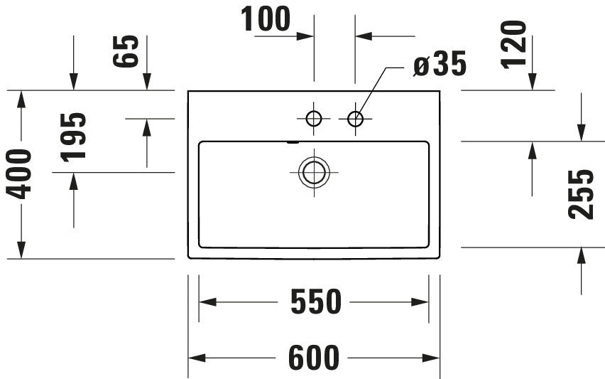 Duravit Vero Air Washbasin Compact