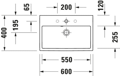 Duravit Vero Air Washbasin Compact