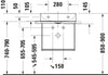 Duravit DuraSquare Washbasin Compact
