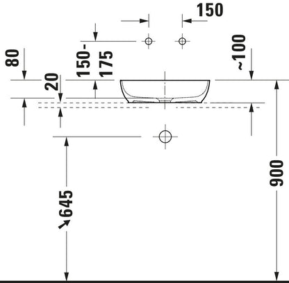 Duravit Sivida Washbowl