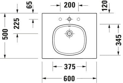 Duravit Aurena Washbasin