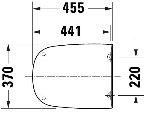 Duravit Aurena Toilet seat