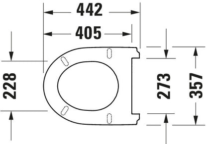 Duravit Duravit No.1 Toilet seat
