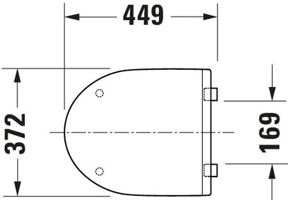 Duravit Duravit No.1 Toilet seat