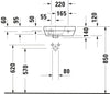 Duravit D-Code Hand basin