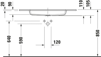 Duravit Sivida Washbasin