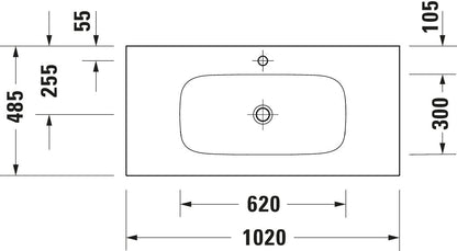 Duravit Sivida Washbasin
