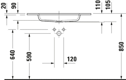 Duravit Sivida Washbasin