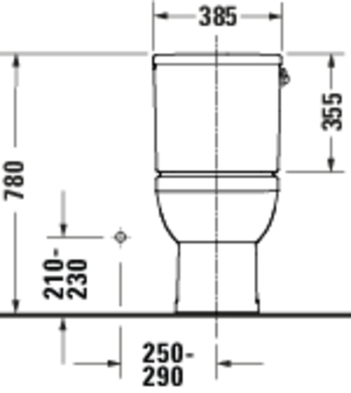 Duravit Duravit No.1 Two-piece toilet
