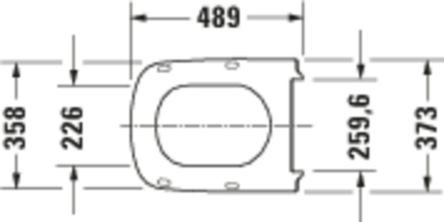 Duravit DuraStyle Toilet seat