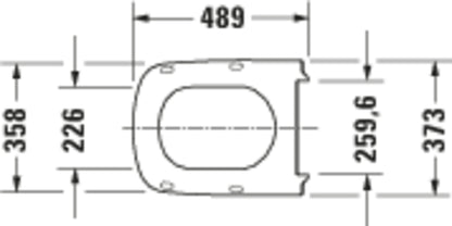 Duravit DuraStyle Toilet seat