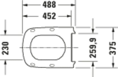 Duravit DuraStyle Toilet seat