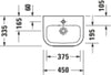 Duravit D-Code Hand basin