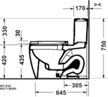 Duravit Qatego Toilet seat