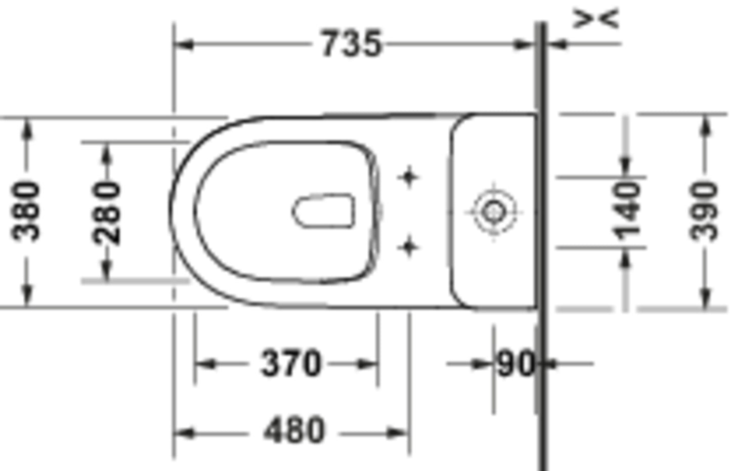 Duravit Qatego Toilet seat